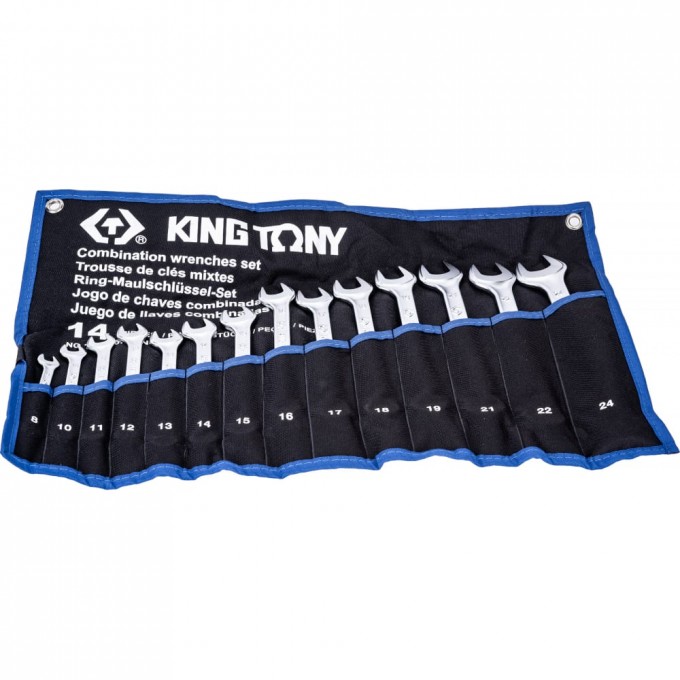 Набор комбинированных ключей KING TONY 12D15MRN01 3435870