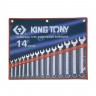 Набор комбинированных ключей KING TONY 1214SR 725385