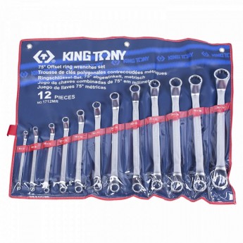 Набор накидных ключей KING TONY 1712MR